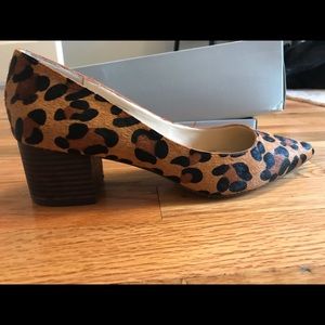 BNIB Sole Society leopard pumps